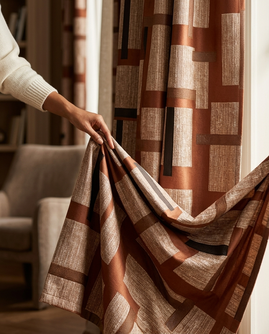 IREZ Signature Collection 
Luxury Jacquard Chenille Drapery Panel