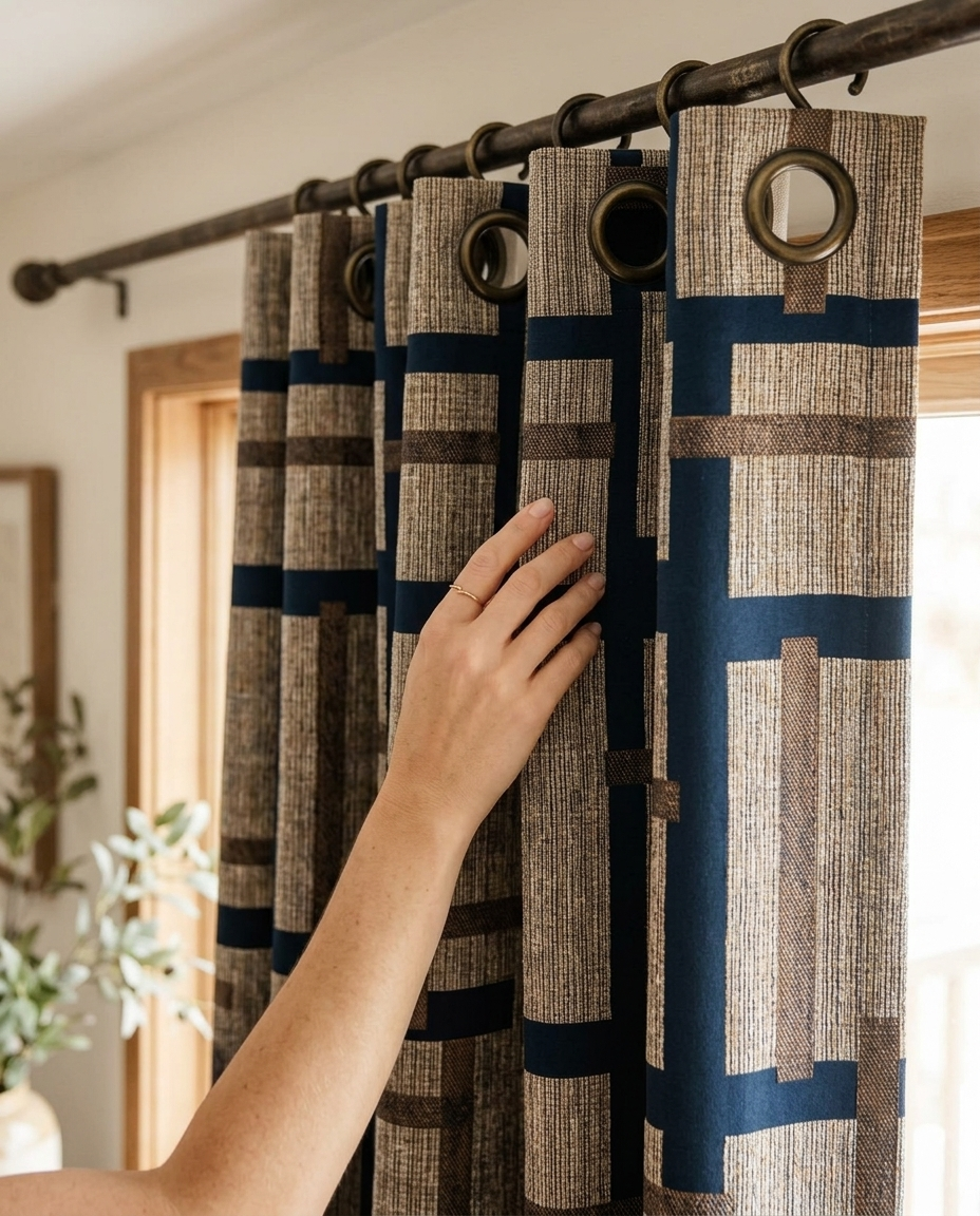IREZ Signature Collection 
Luxury Jacquard Chenille Drapery Panel