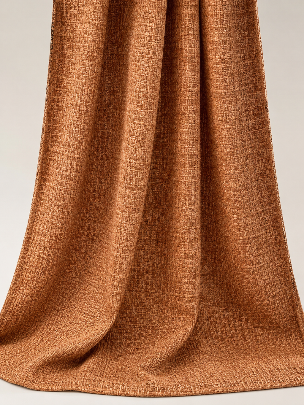 IREZ Signature Collection 
Terra Textured Curtain Panel – Premium Rustic Woven Drapery