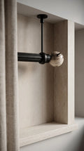 IREZ Signature Collection – Marble Prestige Curtain Rod | Luxury Decorative Drapery Hardware