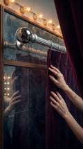 Luxury Chrome Sphere Curtain Rod | IREZ Signature Collection