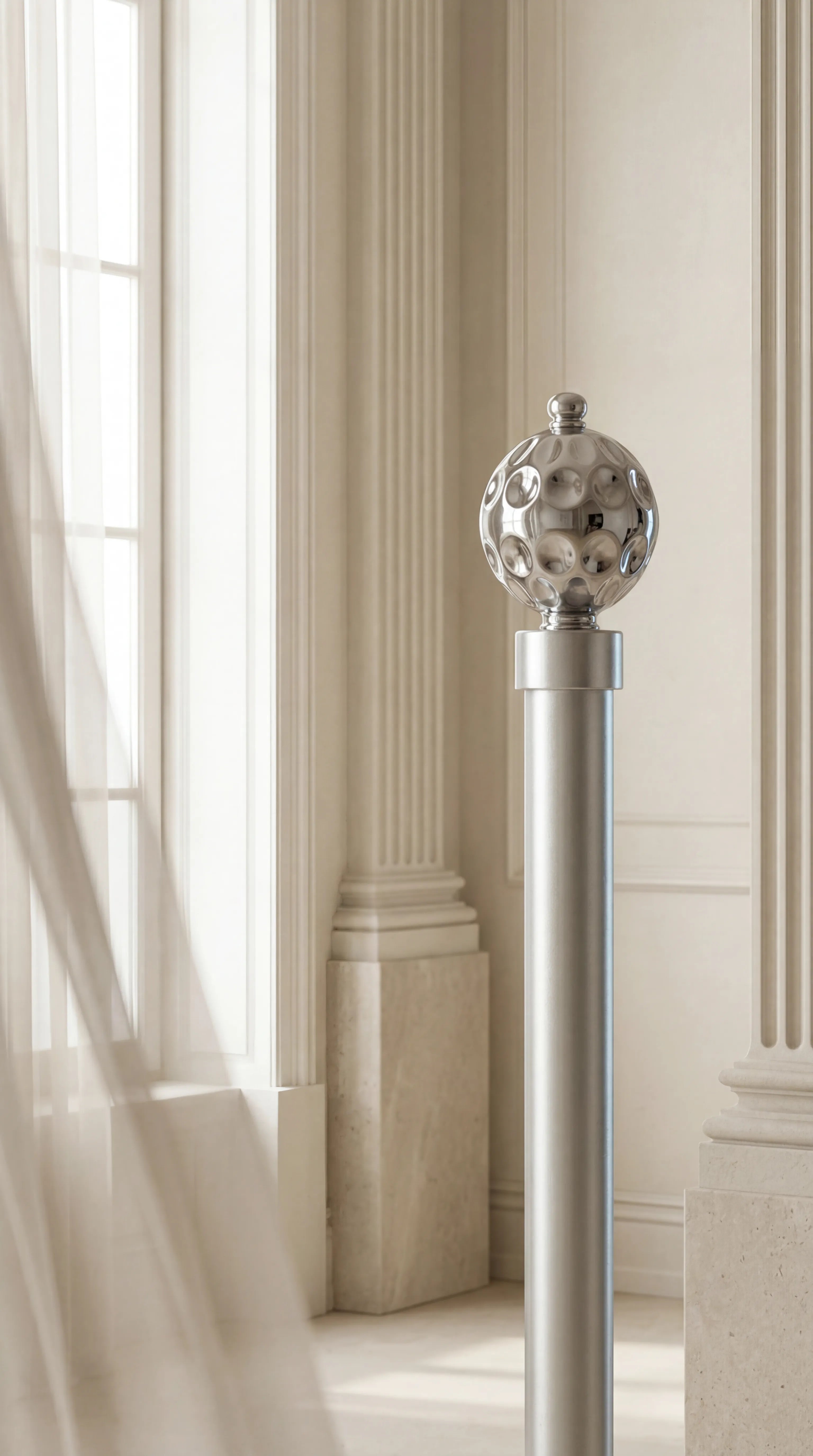 IREZ Signature Collection – Orbit Luxury Curtain Rod